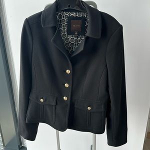 The Limited black jacket with gold button detail